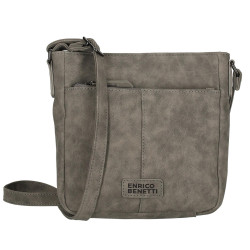 Crossbody kabelka Enrico Benetti 66700 mid grey