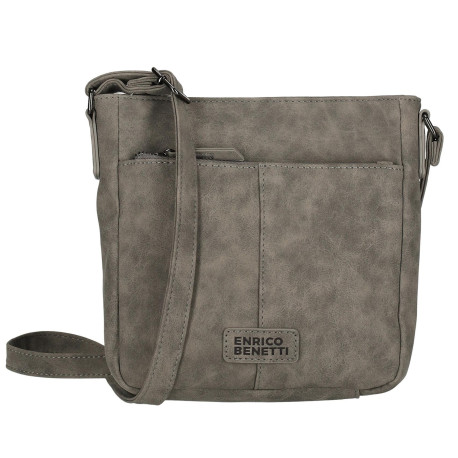 Crossbody kabelka Enrico Benetti 66700 mid grey