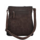 Crossbody kabelka Indee 6317 tm.hnědá