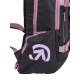 Batoh Meatfly Basejumper, Pink / Charcoal Heather, 22 L + PENÁL ZDARMA