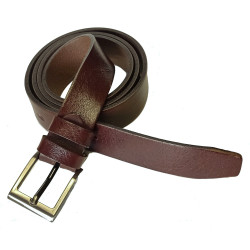 Pánský kožený společenský opasek Penny Belts 30-100-40 hnědý