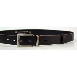 Pánský kožený společenský pásek Penny Belts 30-100-8 černý