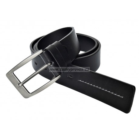 Opasek kožený Penny Belts 504/8 černý