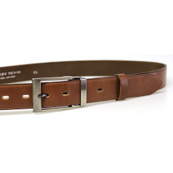 Luxusní kožený společenský opasek Belts 35-020-3-48 hnědý