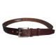 Opasek kožený Penny Belts 501/R43 tm.hnědý