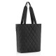 Taška Classic Shopper M rhombus black DH7059