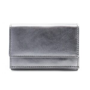 Arwel 511-4392A kožená mini peněženka stříbrná cosmo