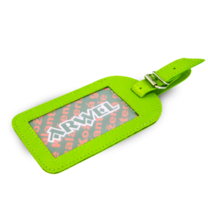 Arwel 619­-5405­-51 kožená visačka na zavazadlo sv.zelená